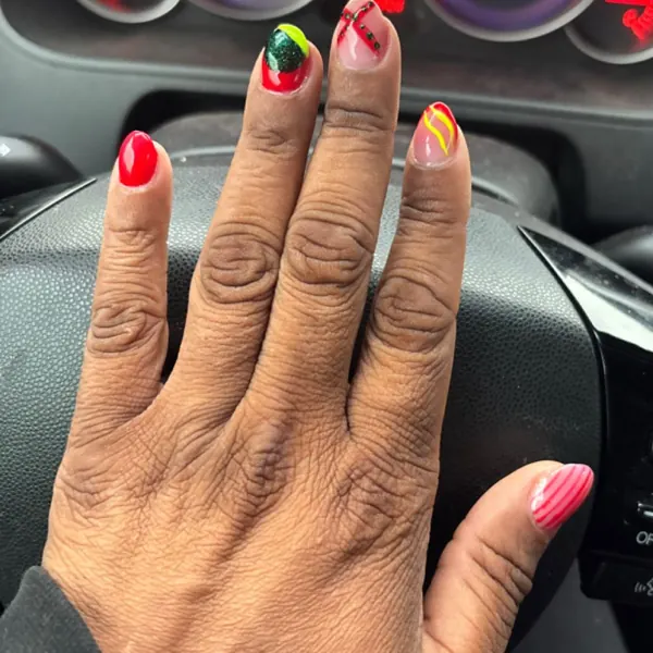 Nail work by In Bloom by Vanne