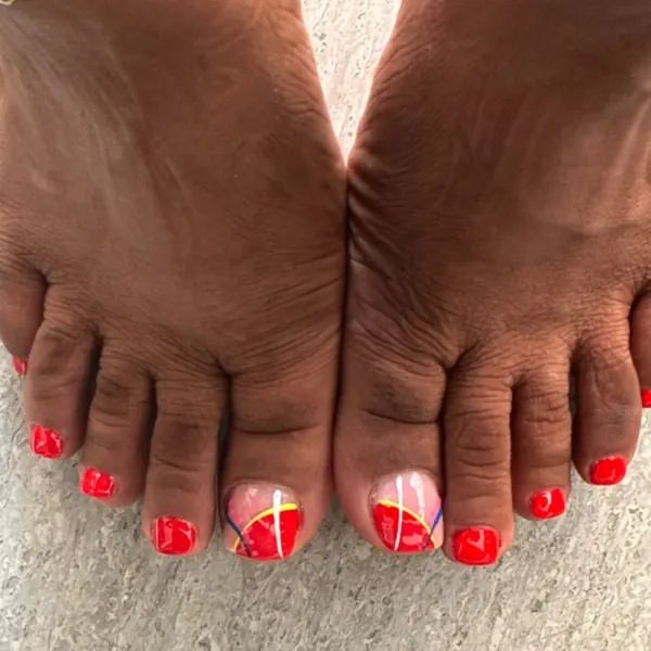 Nail work by In Bloom by Vanne
