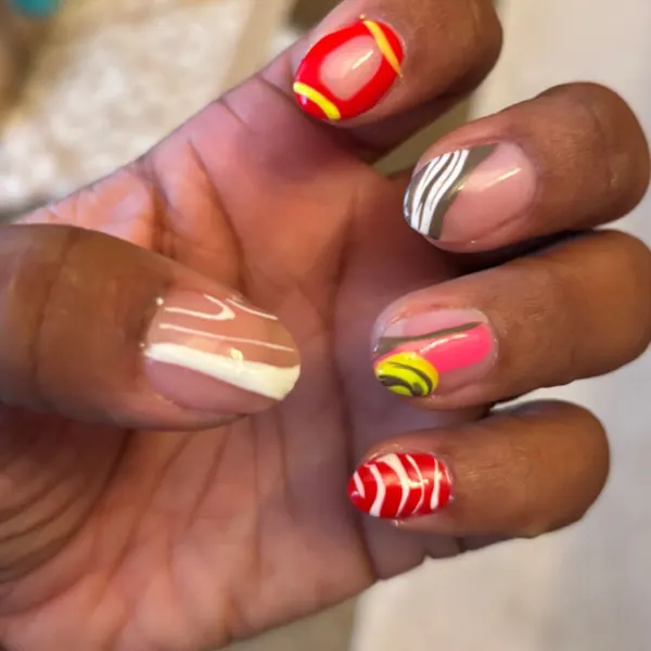 Nail work by In Bloom by Vanne