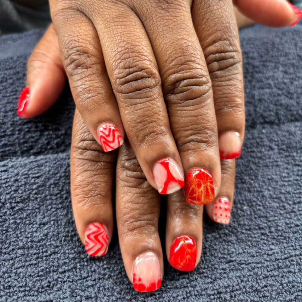 Nail work by In Bloom by Vanne