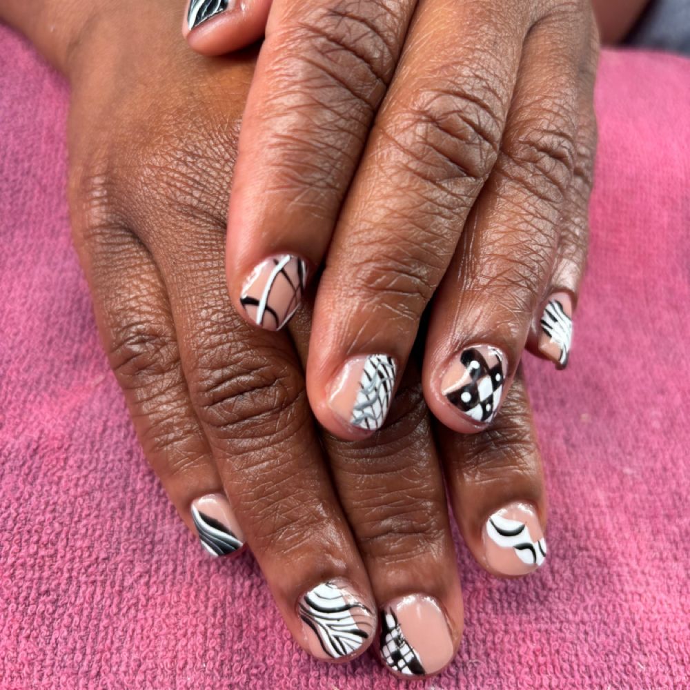Nail work by In Bloom by Vanne